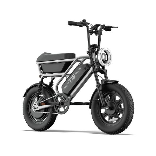 Bicicleta Eléctrica Urlife T16 Motor 250W Batería 48V 13Ah Neumáticos 16" Todoterreno