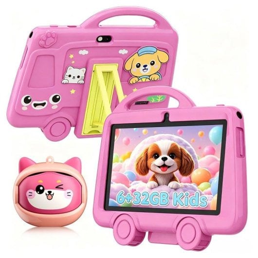 Tablet TABWEE K8 WiFi 7" Rosa 2GB 32GB Stylus Pen Bluetooth