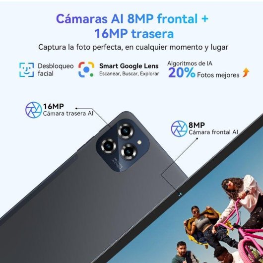 Tablet TABWEE W90 WiFi + 4G 11" Gris 24GB 256GB Pantalla FHD