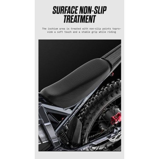 Bicicleta eléctrica Shengmilo S900 PRO Motor 3000W Batería 60V 35Ah