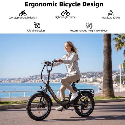 Bicicleta Eléctrica Bekup S3 250W 48V 15Ah Autonomía 75km