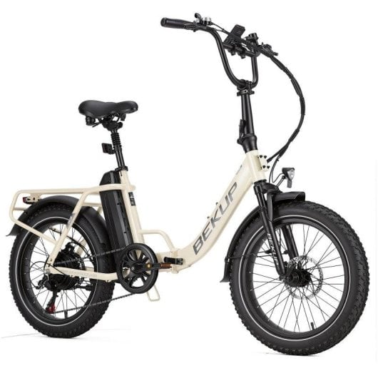 Bicicleta Eléctrica Bekup S3 250W 48V 15Ah 20" Velocidad Máx. 25 km/h
