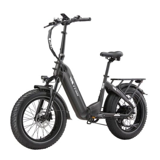 Bicicleta eléctrica TTGO F6 Boost 250 W 48 V 18 Ah 20 x 4,0" neumáticos anchos