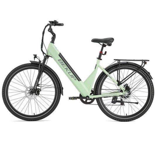 Bicicleta eléctrica Bekup V28 250 W 36 V 14,5 Ah 28" verde