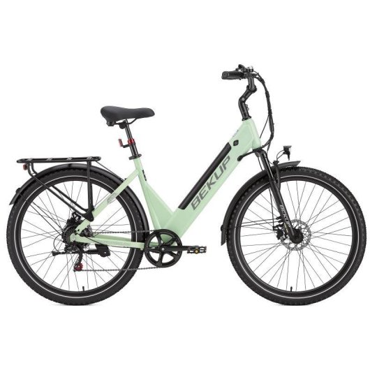 Bicicleta eléctrica Bekup V28 250 W 36 V 14,5 Ah 28" verde