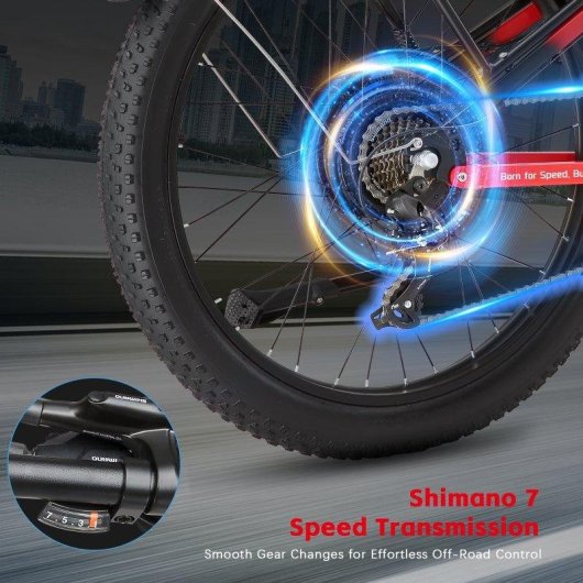 Bicicleta eléctrica Halo Knight H03 1000 W 48 V 19,2 Ah 27,5"