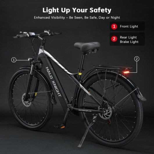 Bicicleta Eléctrica Halo Knight H02 Motor 750W Batería 48V 16Ah Neumáticos 29"