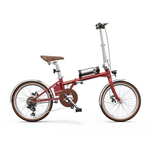 Bicicleta Eléctrica Plegable OneSport OT02 Pro 250W Ruedas 20" Roja
