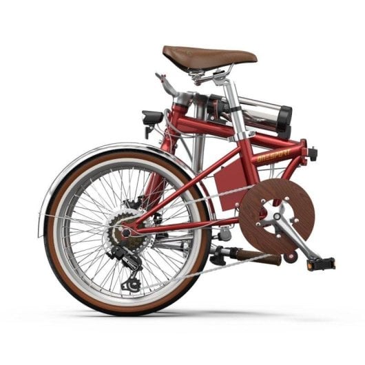 Bicicleta Eléctrica Plegable OneSport OT02 Pro 250W Ruedas 20" Roja