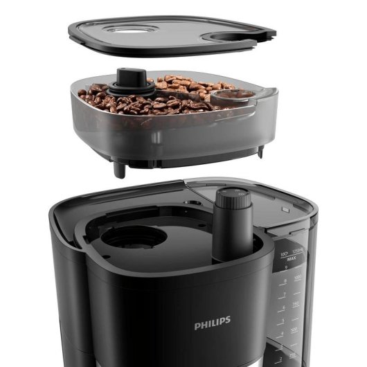 Cafetera de goteo Philips All-in-1 Brew HD7900 1,25 L Molinillo integrado 1000 W 10 tazas