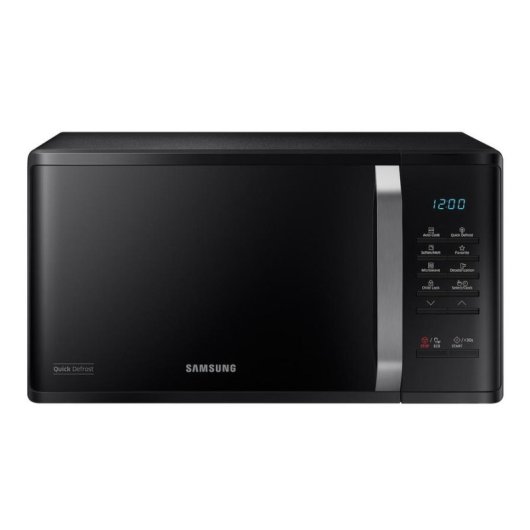 Microondas Samsung MS23K3523AK/E2 23 litros 800 W con pantalla LED y función auto cocinado