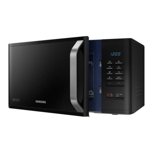 Microondas Samsung MS23K3523AK/E2 23 litros 800 W con pantalla LED y función auto cocinado