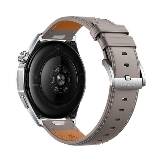 Huawei WATCH GT 7 Bluetooth NFC GPS 46mm Acero Gris Talla Única Correa de cuero Resistente al agua