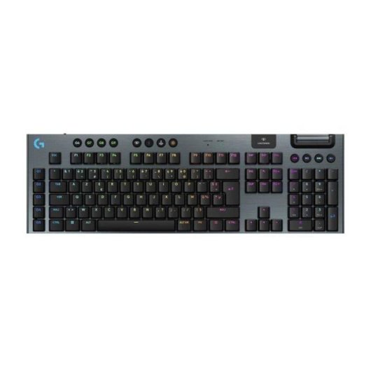 Tastatur Logitech G G915 X AZERTY mechanisch kabellos RGB schwarz