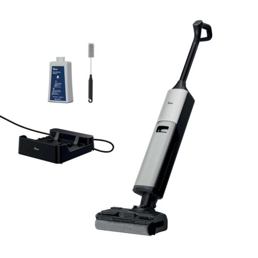 Aspiradora sin bolsa Hoover HW600 011 220W 20.000 Pa 0,75 L Negro y gris