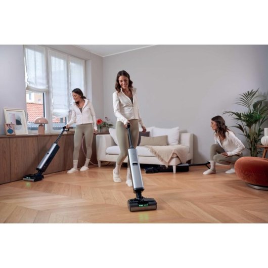 Aspiradora sin bolsa Hoover HW600 011 220W 20.000 Pa 0,75 L Negro y gris