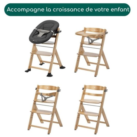 Silla de comedor para bebé Bébé Confort Timba 2 Madera Natural Regulable