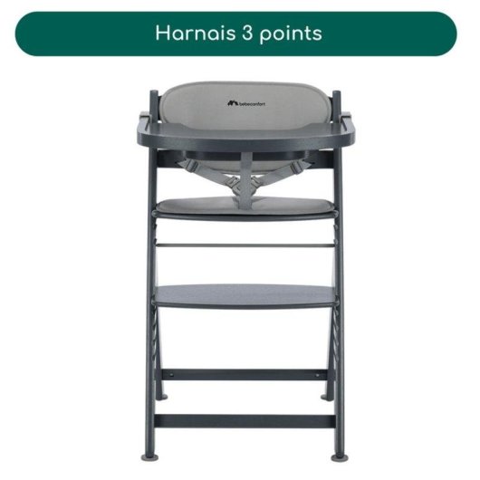 Silla alta evolutiva Bébé Confort Timba2 Cojín Grey Mist