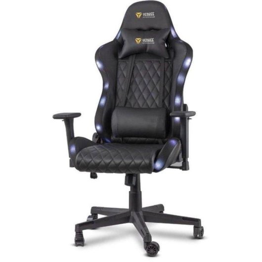 Silla Gaming Yenkee Stardust YGC 300RGB con Luz RGB