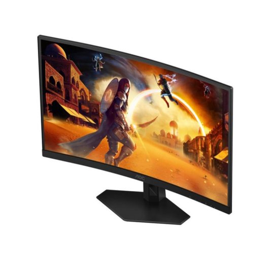 Monitor PC AOC CQ27G4ZE 27" QHD 260Hz VA Curvo 1ms Regolabile in Altezza
