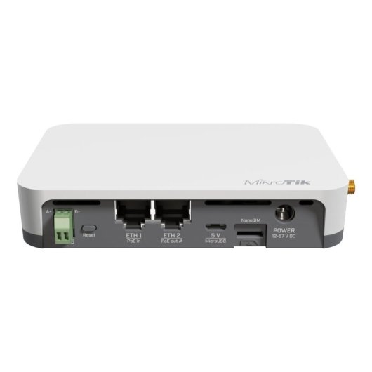 Router Mikrotik KNOT LR8G NanoSIM 2,4 GHz 300 Mbps PoE Blanc