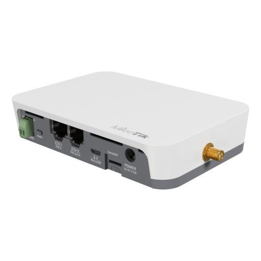 Router Mikrotik KNOT LR8G NanoSIM 2,4 GHz 300 Mbps PoE Blanc