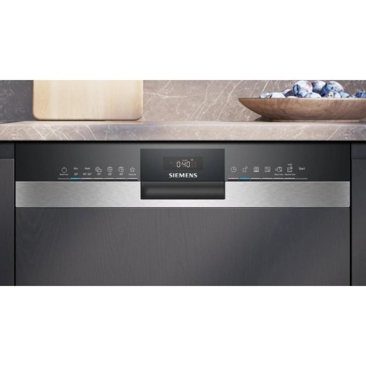 Lavavajillas Siemens iQ300 SN53HS03VE 14 services Classe C avec Home Connect
