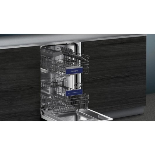 Lavavajillas Siemens iQ300 SR53HS77KE 10 servicios D semi integrado estrecho