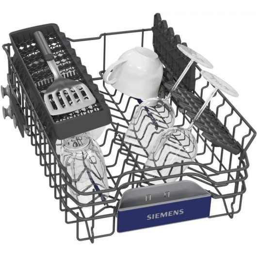 Lavavajillas Siemens iQ300 SR53HS77KE 10 servicios D semi integrado estrecho