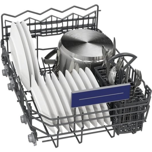 Lavavajillas Siemens iQ300 SR53HS77KE 10 servicios D semi integrado estrecho