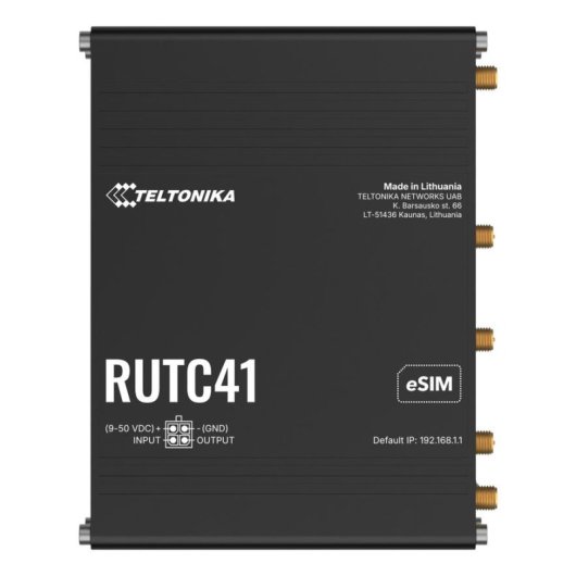 Router Teltonika RUTC41 5G WiFi 5 Dual Banda 2402 Mbps Industrial