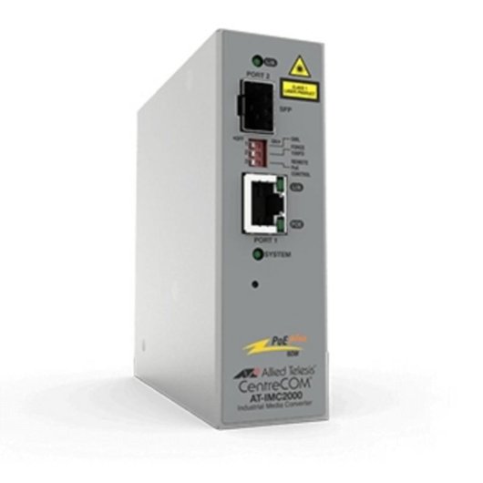 Convertidor de red Allied Telesis AT-IMC2000TP/SP-980 Gigabit PoE+ SFP