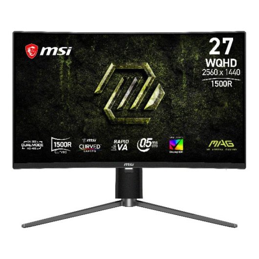 Monitor PC MSI MAG 274CQPDF X32 27" QHD 320Hz VA Curvo FreeSync HDR400 0,5ms