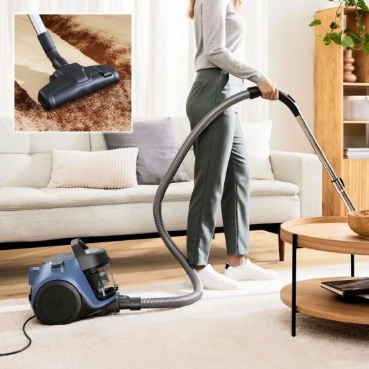 Aspirateur sans Sac Bosch Série 2 BGC05LBU2 700 W 1,5 L EPA Noir Bleu