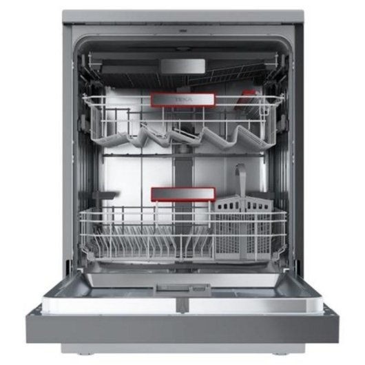 Lavavajillas Teka DFS 4651CX 15 servicios con apertura automática y motor inverter, protección infantil