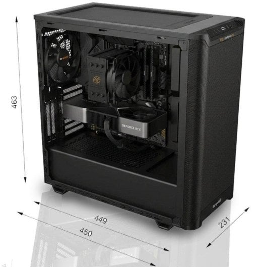 Desktop-PC AurumPC Silent Edition AMD Ryzen 7 5700X 32GB 1TB SSD RTX 5070 Windows 11