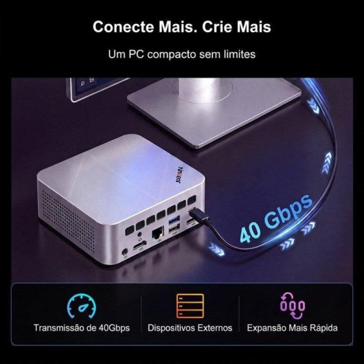 Mini PC Ninkear MBOX 18 Intel Core 3 304/12GB/512GB SSD/Intel Graphics/Windows 11