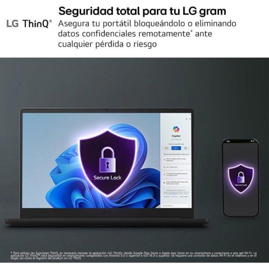 Portátil LG gram 14ZB90S 14" Intel Core Ultra 5 115U 16GB 512GB SSD Arc FreeDOS