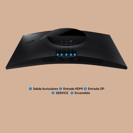 Écran PC Samsung Odyssey G5 34" QHD 180Hz VA Courbe 1ms