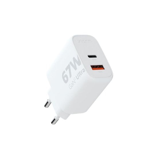Chargeur mural Xtorm 67W GaN² Ultra USB-C PD et USB-A