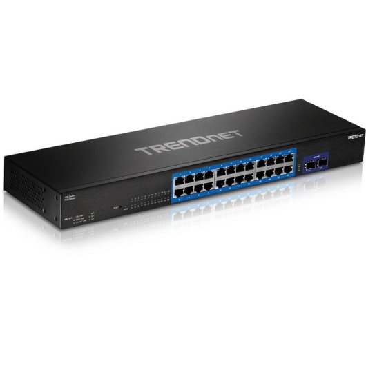 Switch TRENDnet TEG-30262 24 Puertos Gigabit con 2 SFP+ 10G 88 Gbit/s