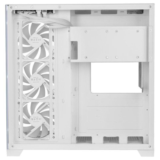 Caixa ATX Mars Gaming MCVPRO vidro sem moldura ARGB 5 ventoinhas