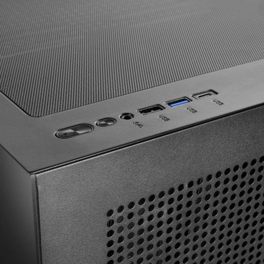 Caja PC Mars Gaming MCVPRO ATX con Diseño Panorámico y 5 Ventiladores ARGB