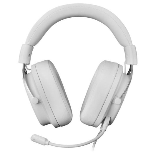 Casque gaming Mars Gaming MH-FORGE filaire Jack 3,5 mm RGB blanc