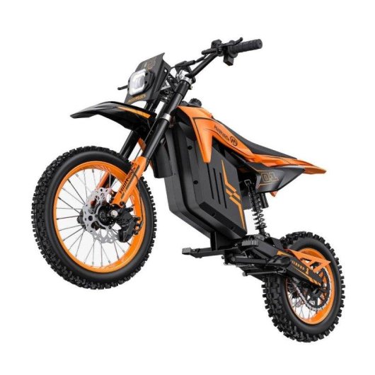 Motocicleta Eléctrica HillMiles MilePop 1 48V 25Ah Neumáticos Todoterreno Frenos Hidráulicos