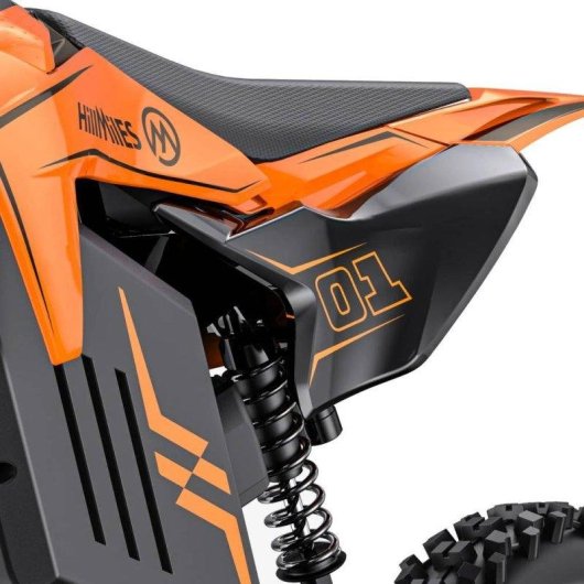 Motocicleta Eléctrica HillMiles MilePop 1 48V 25Ah Neumáticos Todoterreno Frenos Hidráulicos