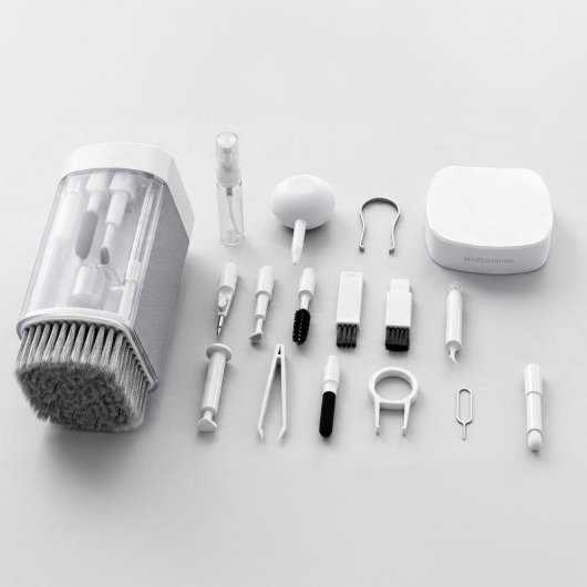 Kit Limpieza Mars Gaming MA-KIT 21en1 Blanco