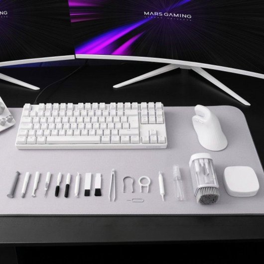 Kit Limpieza Mars Gaming MA-KIT 21en1 Blanco