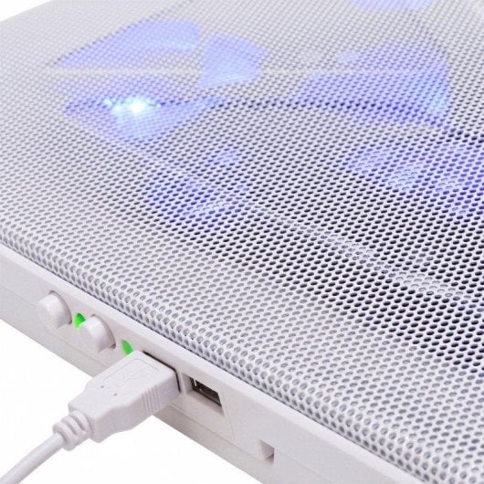 Kuehlbasis MNBC2 Mars Gaming 5 Ventilatoren UA5