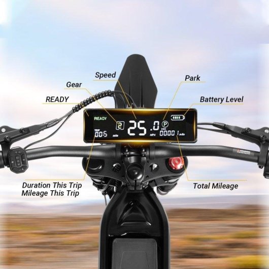 Moto eléctrica todoterreno DYU ZONVEER ZX3 2800W 48V 25Ah